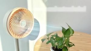 Yowxii 3 Colors Air Circulation Stand Fan Electric Fan Table Fan 360° Multifunction Strong Wind Fans