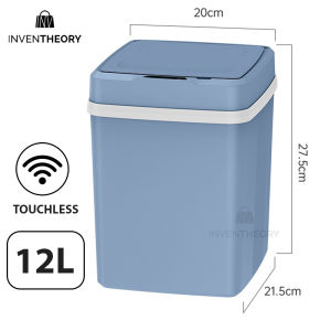 MAZE Sensor Auto Open Trash Bin Touchless Modern Rubbish Garbage Dustbin Tong Box Kitchen Room Hygiene