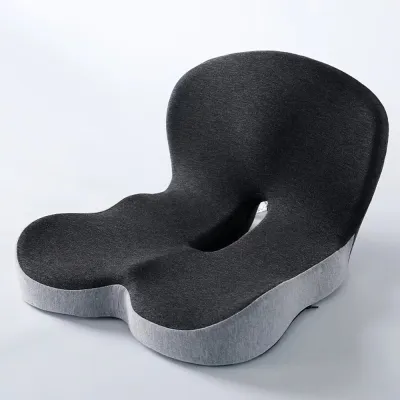NEXASHOP Comfort Memory Foam Backrest Cushion Non-Slip Breathable Car Seat Cushion Waist Protection Backrest Cushion Truck Driver