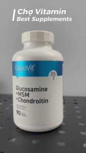 Thực phẩm bảo vệ sức khỏe OSTROVIT® GLUCOSAMINE + MSM + CHONDROITIN 90 viên - + Giúp tăng cường khớp gân sụn và dây chằng + Góp phần tái tạo sau chấn thương + Bảo vệ khớp hàng ngày + Thích hợp cho người già và vận động viên.