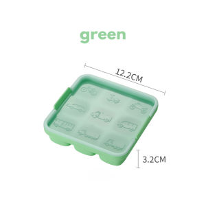 🇸🇬SG Ready Stock🇸🇬 Baby Food Silicone Mold Tray with Lid – BPA-Free Freezer & Steam Safe Easy Release Puree Cube Tray
