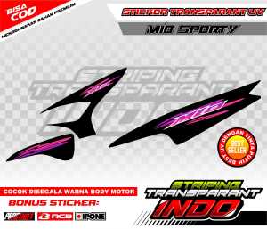 STRIPING YAMAHA MIO SPORTY / STIKER LIST MOTOR YAMAHA MIO