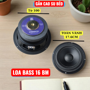 Củ loa bas 16 từ to 100 gân cao su chất âm hay công suất 150w