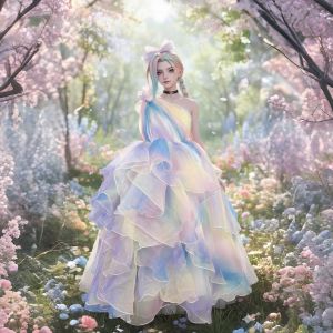 Váy Bé Gái 7 Màu Cách Điệu Sang Xịn Mịn - Váy Công Chúa Thiết Kế Cao Cấp Thanh Nhi Fashion TN9922001