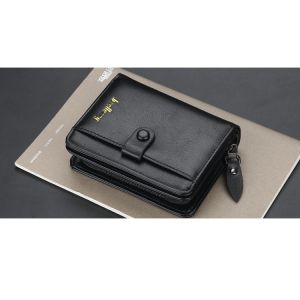 BAELLERRY - DOMPET LIPAT PENDEK KULIT KARTU ATM WANITA PRIA BAELERRY  BALLERY MODEL TERBARU 2022 KEKINIAN IMPORT GROSIR BRANDED MURAH  BLK088