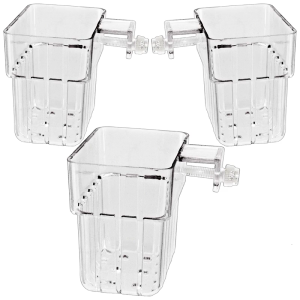 3 lô độ bền plastomer giỏ thủy canh soilless mắt lưới giỏ lưới cho hồ cá nhà máy và bể cá