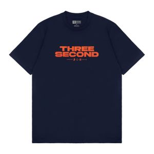 3Second Kaos Pria Lengan Pendek Regular Fit Katun Logo Script Cada OL-C940325