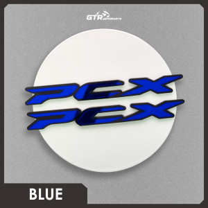 GTR Emblem PCX 2 PCS 3D Logo Timbul Variasi Aksesoris Motor PCX 150 160