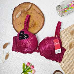 Push Up Bra Brukat Sorex 99066  32-36 Cup A-B Pakai Kawat/Bra Double Busa Sorex 99066 Renda Halus/Bra Busa Tebal sorex 99066