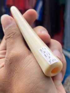once pipa gg asli lokal 10cm bulat model pucuk lengkung mulus