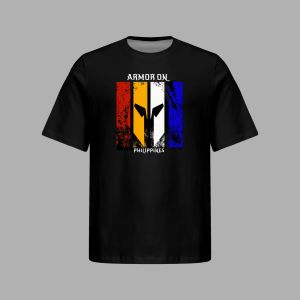 Casual Original Armor On - MenS Dri-Fit PATRIOTIC Printed Sportswear Training Round Neck Shirt