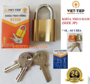 [Hỏa tốc HCM] Khoá Treo Đồng Việt Tiệp dùng chìa 3P 4P 5P 6P 7P chính HÃNG 100% - Mẫu New