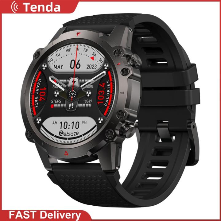 Zeblaze VIBE 7 Lite Smart Watch 1.47 inch IPS Display 100 Sport Modes Health Monitor Bluetooth compatible Voice Calling Lazada Singapore