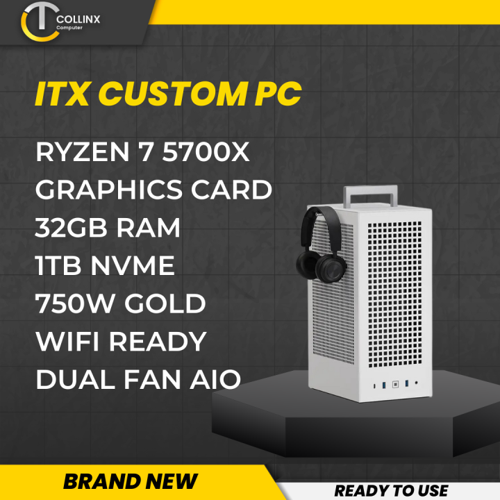 Itx Mini Pc Build G Amd Ryzen 7 5700x Desktop 32gb Ram Nvidia Itx Mini Pc Build G Amd Ryzen 7 5700x Desktop 32gb Ram Nvidia