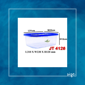 APPLELADY Blue Rectangular Food Container – Premium Food Storage Box / Leak-Proof Lunch Box / Bento Box / Bekas Makanan / Tupperware Alternative