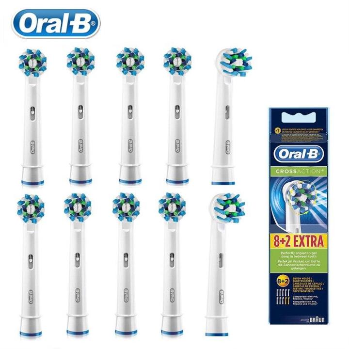 Oral B Replacement Heads for Oral B Electric Toothbrush Cross