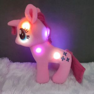Boneka little pony kudaponi Led 35cm berkualitas SNI