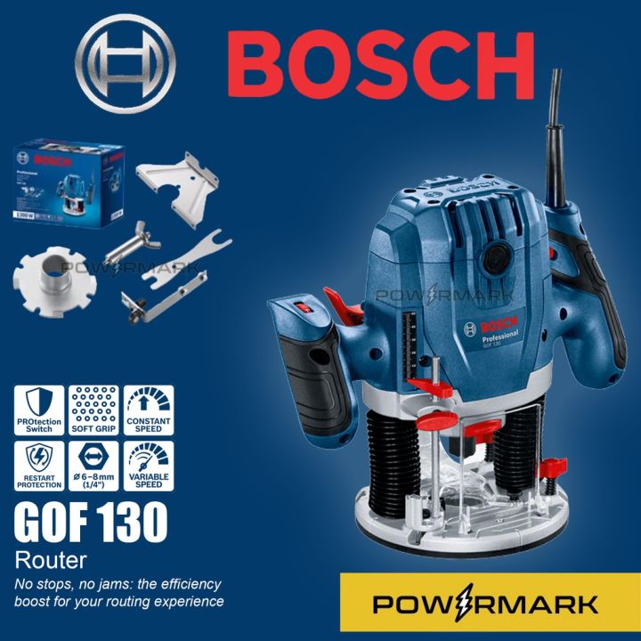 BOSCH Mesin Profil Kayu Besar Listrik 12mm Mikayo Electric Router ...