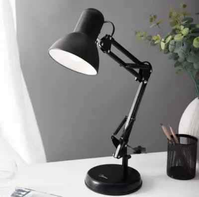Lampu Belajar Arsitek Lampu Meja Belajar Desk Lamp Lampu Kerja duduk jepit E27