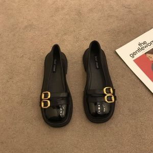 French Flat Small Fragrance Mary Jane Shoes Womens Shoes New Soft Soles Slip-on Pumps