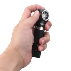 Sofirn Đèn Pha LED SP40A TIR Mới Đèn Pha LH351D 1200lm 18650 USB Sạc Được EDC Đèn Pin 18350 Kèm Đuôi Nam Châm ATR