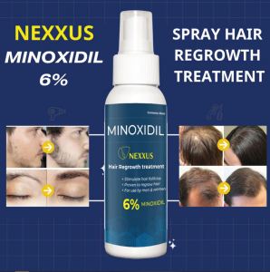 NEXXUS MINOXIDIL Strands 6% Minoxidil Topical Solution (60ml per bottle) Hair Grower beard Grower
