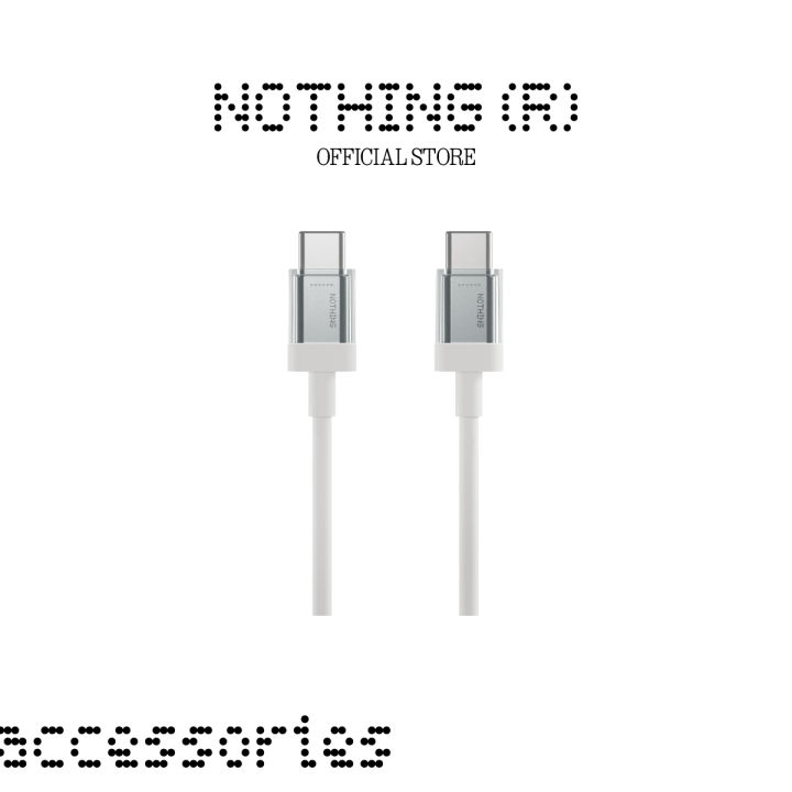 Nothing Phone Charging cable USB C to USB C