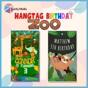 Hang Tag Ulang Tahun Anak Custom Hangtag Birthday Boy Hampers Ultah Khitan Karakter Baby Lucu