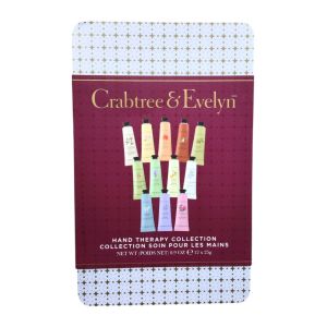 Crabtree & Evelyn Hand Therapy Collection Gift Set 12pcs Hand Cream Botanical Scents