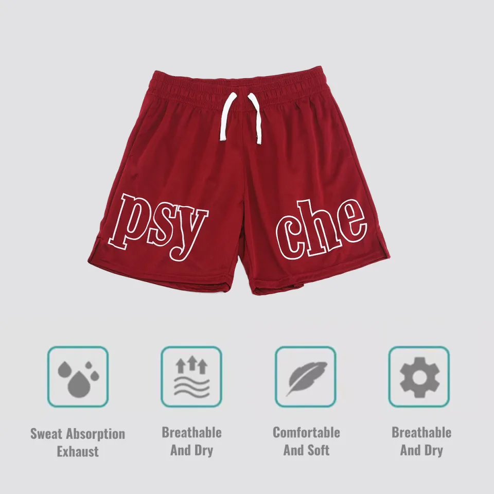 Psyche Basketball Shorts for Men Drifit Jersey Shorts for Men Random Style  at Brand High Quality