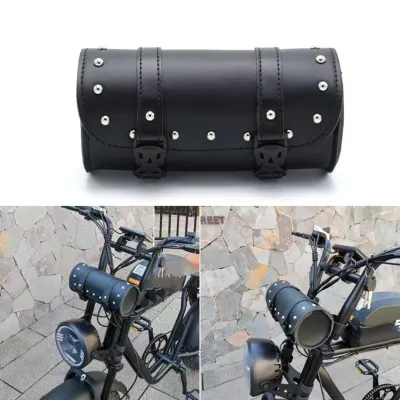 Waterproof PU Leather Motorcycle Side Bag Box Universal Saddle Bag For Motorcycle Accessories And Parts