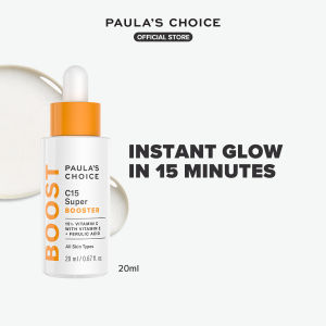 Paulas Choice C15 Super Booster - 15% Vitamin C with Vitamin E & Ferulic Acid Skin Brightening Serum