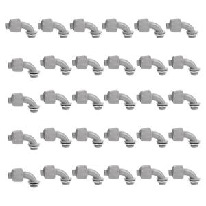 Uprgades PVC Liquid Tight Connector High Impact Non Metallic Conduit Adapters for Outdoor Electrical Conduit Systems