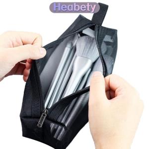 Heabety Trang Điểm Bàn Chải Du Lịch Trường Hợp Mỹ Phẩm Vệ Sinh Cá Nhân Túi Tổ Chức Cho Nam Giới Phụ Nữ Công Cụ Làm Đẹp Lưới Dopp Kit Pouch Rửa Lưu Trữ Phụ Kiện