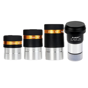 SVBONY Telescopes Eyepieces 4mm 10mm 23mm Telescopes Lens Wide Angle 62 Degree Aspheric Eyepiece HD Fully Coated Telescope Accessory for 1.25 inches Astronomic Telescopes