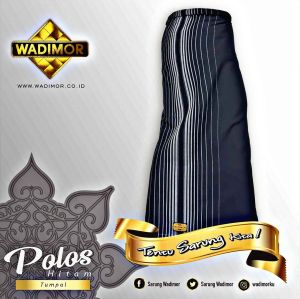 Bisa COD Wadimor Sarung Tenun Polos Hitam Polos Putih Tumpal & Non Tumpal Produksi Sukorintex