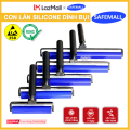 Combo Con lăn dính bụi Silicone phòng sạch ESD SafeMall, con lăn silicon 4 inch, 6 inch, 8 inch, 10 inch, 12 inch dính bụi SafeMall, clean room, dùng trong điện tử, bán dẫn, phòng sạch  - Hàng Chính Hãng SafeMall/Safety Mart Officia. 