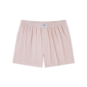 Quần đùi nam mặc nhà LADOS-4155 chất kate mềm mát họa tiết caro trẻ trung kháng khuẩn kiểu dáng basic