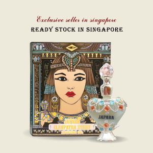 JAPARA PERFUME OIL CLEOPATRA STORY - 3 / 8ml *READY STOCK IN SINGAPORE