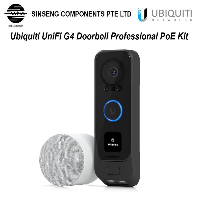 Ubiquiti Unifi UVC-G4-DoorBell-Pro-Poe-Kit G4 Doorbell Camera