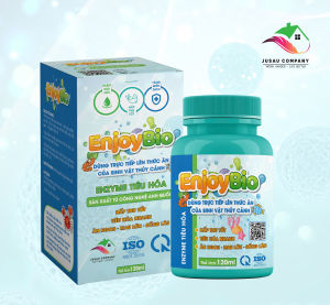 Enzyme tiêu hóa EnjoyBio 120ml - Tăng hương vị thức ăn hổ trợ tiêu hóa tăng hấp thu cho tôm tép cá