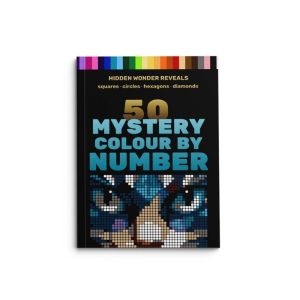 PFPZI Creative Color by Number Book Clear Lines Thickened Graffiti Drawing Book Adult Coloring Journal Exquisite Animal Coloring Book Leisure