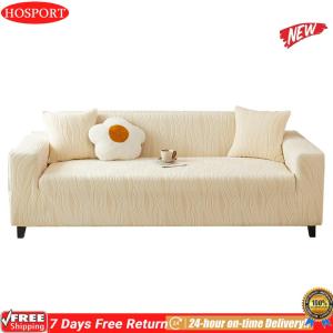 [HOM] Warm Sofa Couch Cover with Pillowcase Cozy Sofa Protector Machine Washable for Kids Pets Friendly Living Room Home Decor
