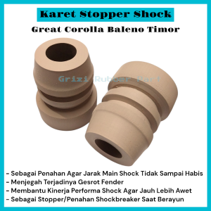 Shock Stopper Spon Empuk Depan Great Corolla Baleno Timor 1Set(2Pcs)
