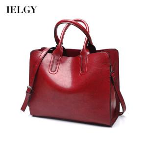 IELGY Elegant Womens Fashion Solid Color Large Capacity Diagonal Bag