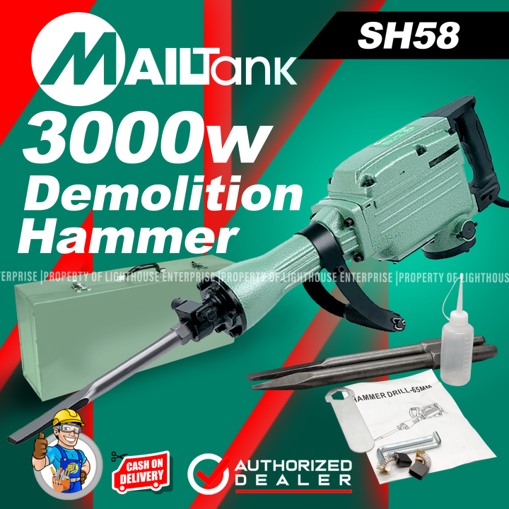 Mailtank SH-58 (SH58) Demolition Hammer / Jack Hammer – Goldpeak Tools PH