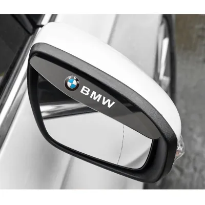 2PCS Car Rearview Mirror Rain Eyebrow Side Mirror Visor Rain Cover Auto Rear View Mirror Rain Guard For BMW 3 218I E46 E36 M6 X7 Z3 X4 X2 X6 330I E90 M2 F10 F30 220I E39 M3 E30 Z4 G20 520I M4 318I 120I X3 X5 320I E60 X1