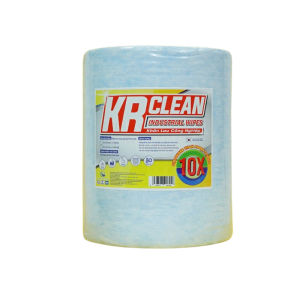Cuộn Khăn giấy lau công nghiệp Krclean giấy lau đa năng lau máy móc thấm hút dầu mỡ vải không dệt cao cấp