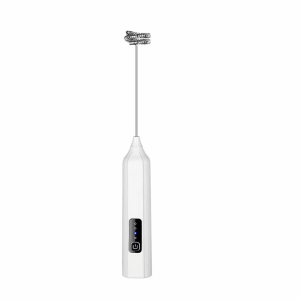 KNQ12 Handheld Electric Milk Frother Portable 3-Speed Adjustment Mini Egg Beater Multi-function Fast Frothing Milk Foaming Machine Household