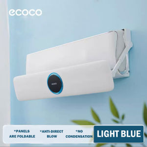 Ecoco Anti-direct Blowing Air Conditioner Wind Shield/ Wind-Guide Adjustable Air Conditioner Wind Deflector